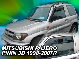 zijwindschermen mitsubishi pajero pinin - 3 drs vanaf 1998 - 23373