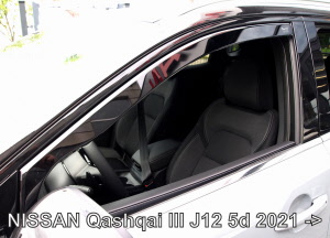 Nissan Qashqai raamspoilers windschermen heko