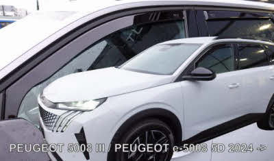 PEUGEOT RAAMSPOILERS GETINT HEKO