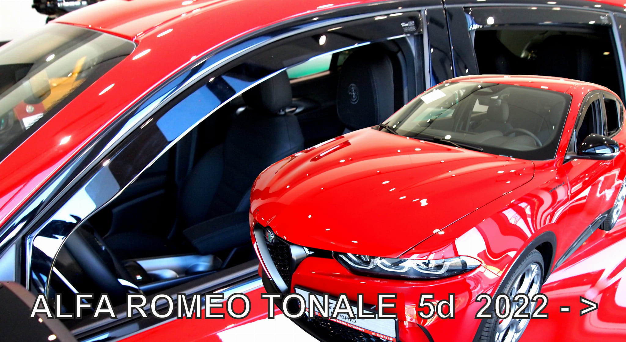 Alfa Romeo Tonale windschermen visors