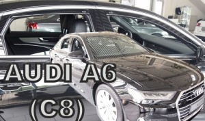 Audi A6 C8 window visors team heko