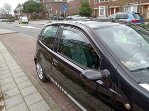 Fiat Punto raamspoilers windschermen heko