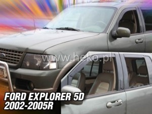 ford explorer windowvisors heko