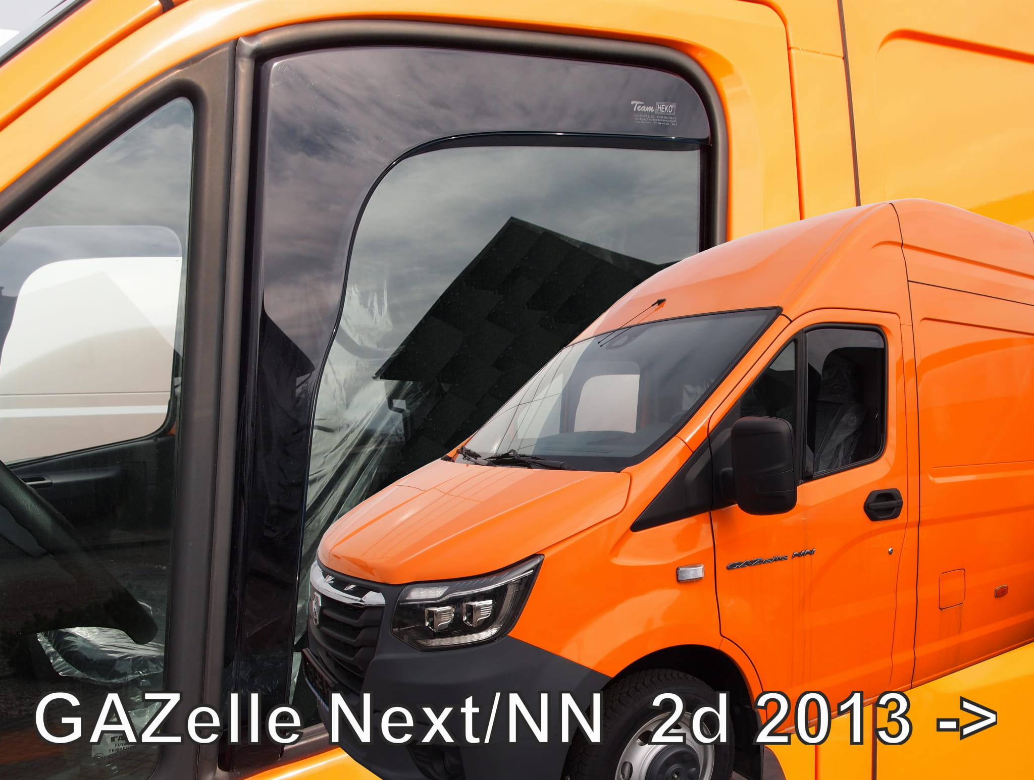 GAZelle Next NN bus raamspoilers windowvisors Heko