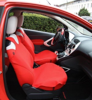 auto t-shirt set rood