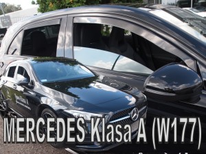 zijwindschermen mercedes a klasse raamspoilers