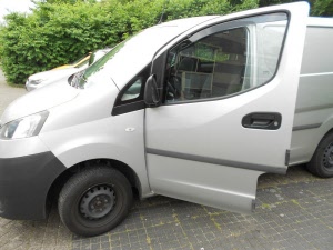 nissan nv200 zijwindschermen heko