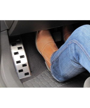 voetsteun rvs pasvorm met antislip 