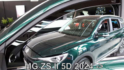MG ZS zijwindschermen raamspoilers heko