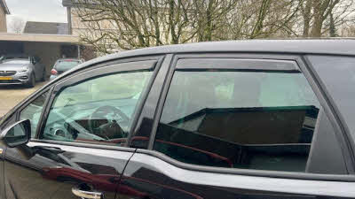 opel meriva B zijwindschermen visors heko
