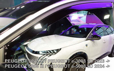 Peugeot 3008 E-3008 E3008 5008 E-5008 E5008 windschermen