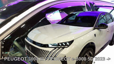 visors raamgeleiders peugeot 3008 E3008 E-3008 laudorshop heko