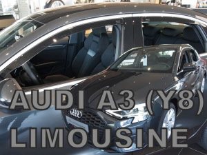 audi A3 zijwindschermen visors heko