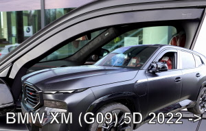 Bmw XM G09 raamspoilers fenders windgeleiders heko