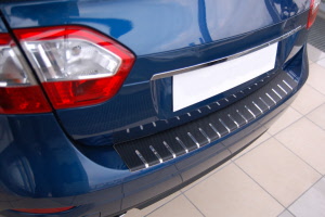 rvs + carbon bumperbeschermer pasvorm 