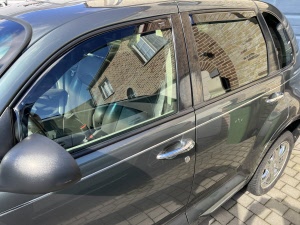 chrysler pt cruiser window visors raamspoilers