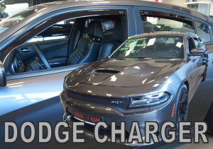 Dodge Charger zijwindschermen raamspoilers heko