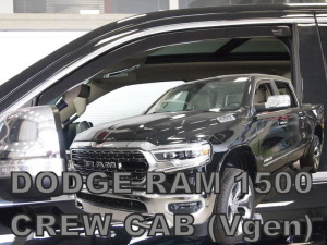 Dodge Ram1500 window visors crew cab Laramie