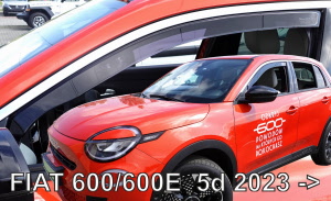 Fiat 600 600E raamspoilers zijwindschermen heko