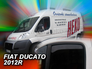 Fiat Ducato korte halve windschermen heko