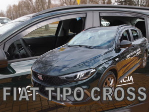Fiat Tipo Cross raamspoilers fenders heko