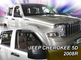 jeep cherokee zijwindschermen raamspoilers - 19121