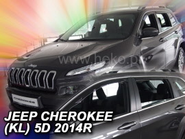 zijwindschermen jeep cherokee complete set - 19125