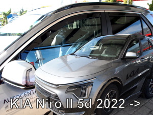 Kia Niro type2 windgeleiders visors raamspoilers