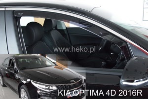 kia optima zijwindschermen