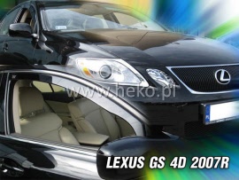 zijwindschermen lexus gs vanaf 2007 - voorset - 30008