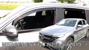 Mercedes EQC raamspoilers team heko