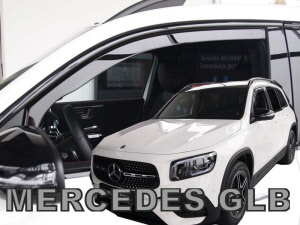 mercedes EQB raamspoilers zijwindschermen heko