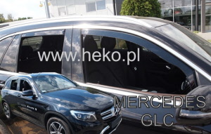 Mercedes GLC X253 windgeleiders heko fenders