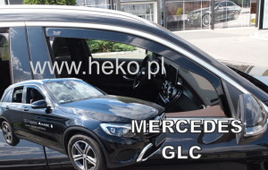 Mercedes GLC raamspoilers X253 fenders visors