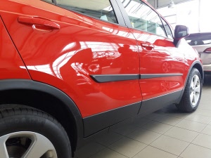 Opel Mokka X portierstootlijst set