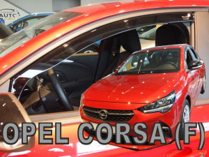 opel corsa F raamspoilers heko