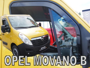 Opel Movano C windschermen raamspoiler Heko