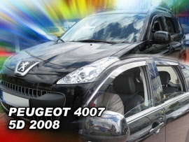 zijwindschermen peugeot 4007 5d 2008