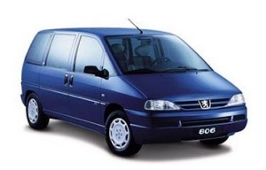 Peugeot 806 zijwindschermen raamspoilers heko
