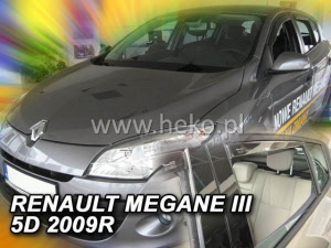 Renault Megane windschermen heko