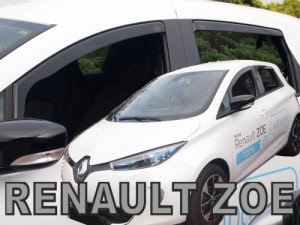 Renault Zoe Zoë windowvisors windschermen