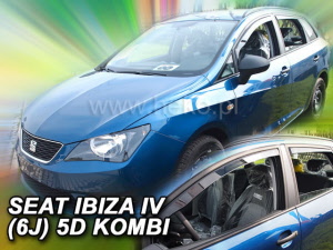 Seat ibiza 6J stationwagon raamspoilers heko