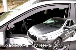 Skoda fabia type 4 windschermen heko visors