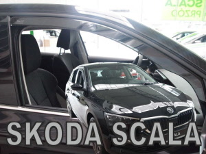 Skoda Scala zijwindschermen heko