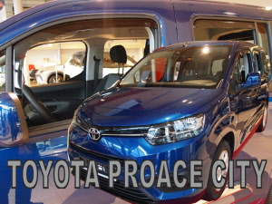 Toyota Proace City window visors raamspoilers heko