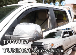 Toyota Tundra CREWMAX windschermen visors Heko