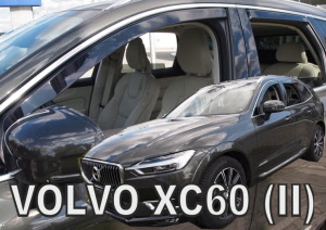 Volvo XC60 visors windschermen