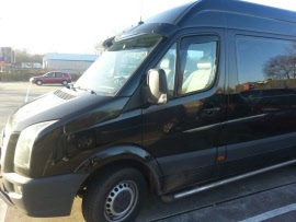 zijwindschermen volkswagen vw crafter - 31161-1
