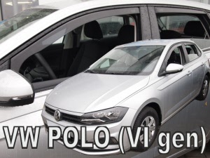 Volkswagen Polo raamspoilers Heko