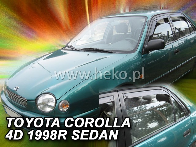 TOYOTA COROLLA ZIJWINDSCHERMEN HEKO